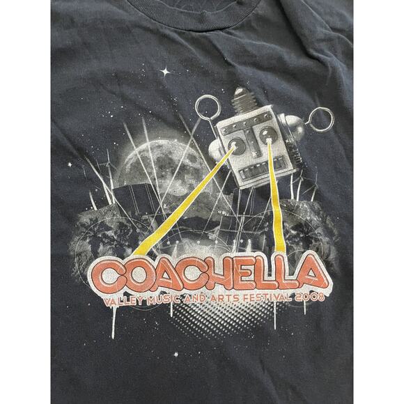 Coachella 2008 Roger Waters Kraftwerk Verve Tee T-shirt Music Fest Youth Y L - Picture 5 of 5